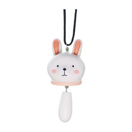 Rabbit Car Hanging Ornament, Cute Rabbit Charm, Swinging Funny Decoration Pendant, Car Rear View Mirror Charm, Car Rearview Mirror Interior Decoration Accessories (Rabbit)