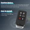 X AUTOHAUX KR55WK49264 Car Key Case Cover for Keyless Remote