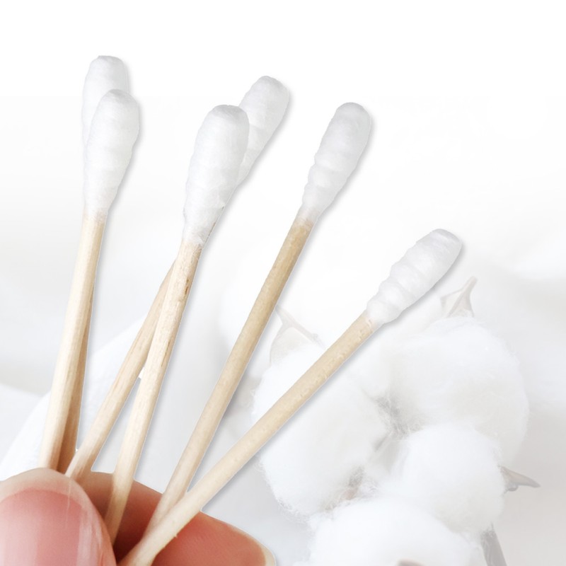 Unique Cell 437427 Swirl Cotton Swabs