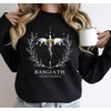 Fourth Wing Sweatshirt for Women Basquiat War College Sweatshirt Book