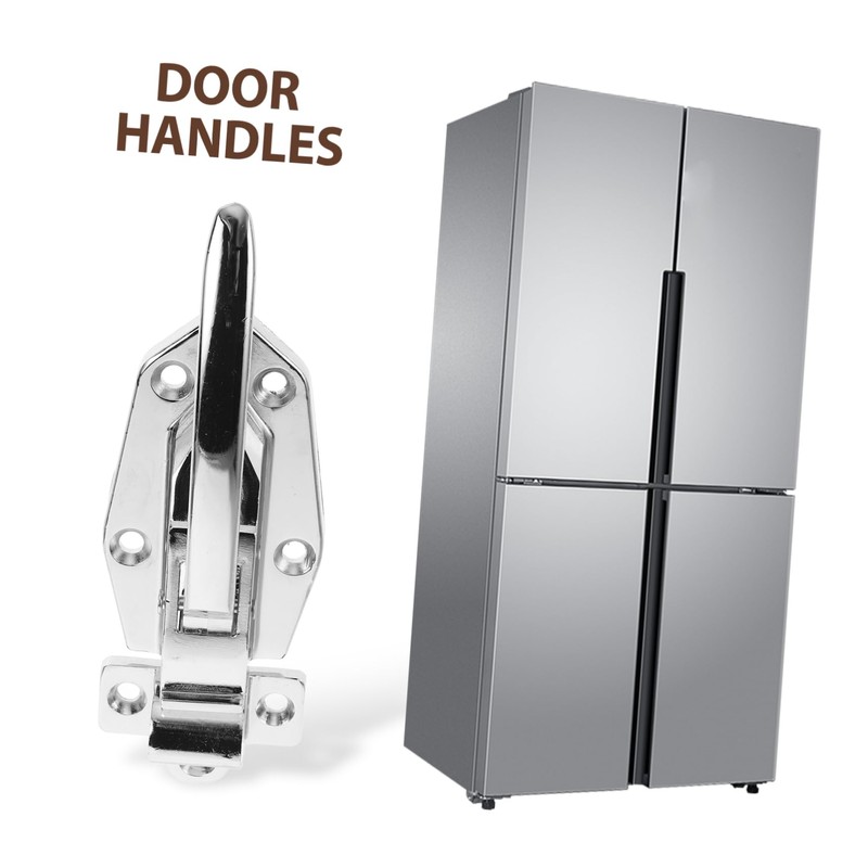 COHEALI Heavy Duty Freezer Door Latch Ergonomic Grip Handle for