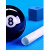 Gejoy 24 Pcs Slip on Pool Cue Tips Pool Stick