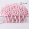 Chenille Yarn for Crochet - Soft Plush Velvet Yarn 3x50g