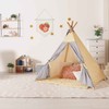FVIEXE 6PCS Canvas Banner Blank, Canvas Banners with Wooden Dowel,
