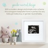 tiny ideas We Love You Already Sonogram Sentiment Keepsake Frame,