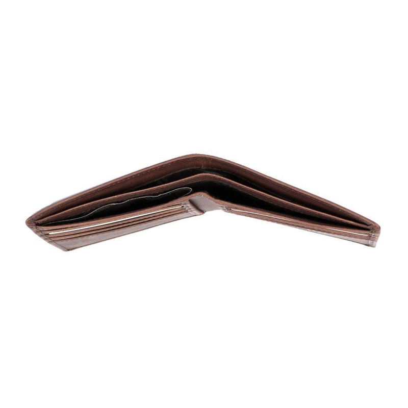 Karla Hanson Men's RFID Blocking Leather Wallet (Eagle Brown)