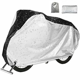 Waterproof Outdoor Bike Cover for Mountain and Road Bikes 210T210D Silver Coated Protection for Cycling  Rain MTB Protection