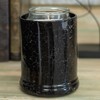 Black Marble Ceramic Stoneware Electric Jar Candle Warmer