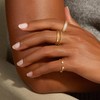 FAONDU Gold Rings for Women Non Tarnish Stackable Rings Dainty