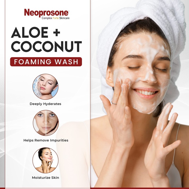 Neoprosone Aloe + Coconut Foaming Wash 150ml