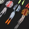 9Pcs Simulation Fishing Lures PVC Luminous Soft Fishing Baits for