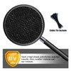Balcony Privacy Screen Fence Cover 4'x16', HDPE Shade Mesh Fabric