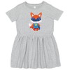 inktastic Superhero Fox, Cute Fox, Orange Fox, Mask, Cape Toddler