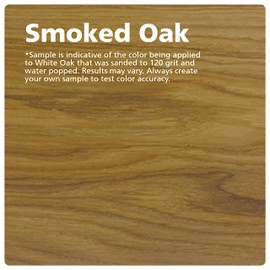 Rubio Monocoat Wood Stain & Finish 65 ft² - Smoked Oak | Oil Plus 2C | Quick-Dry, Eco-Friendly Linseed Wood Oil for Indoor Use, Includes Accelerator (Part B) | Protector | 130 ml