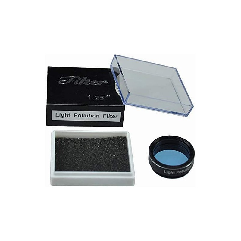 SOLOMAKR 1.25 Inch Light Pollution Filter, Telescope Accessories, Improves Contrast