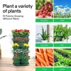 VIVOSUN 5 Tier Vertical Gardening Stackable Planter for 1 Pack,