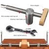 mizikuu Pack of 2 Table Workbench Clamp, Woodworking Auxiliary Tool,