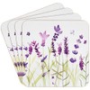The Leonardo Collection Purple Lavender Coaster Set of 4