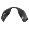 TRQ TRQ Front Right Inner Fender Liner Black Passenger Side