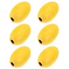 QWORK Oval Water Float, 6 Pack, 1/2" Hole, 3.5" x