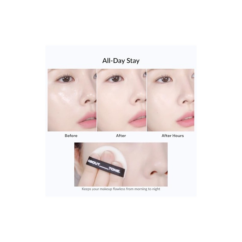 ABOUT TONE Polvo Desenfoque Pact 0.32Oz - Polvo Prensado Compacto