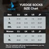 YUEDGE Men's Cotton Moisture Wicking Work Boot Athletic Casual Cushion