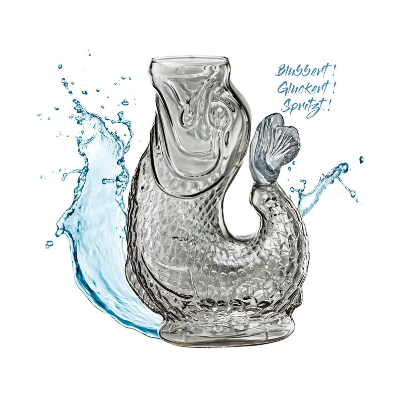 Cilio Nemo Water Carafe Grey 10 x 15.5 x 23