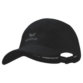 Erima Unisex Erwachsene TS Cap Function (2122501), schwarz, M