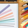 120 Pack Plastic Spiral Binding Coils Binder Binding Spirals Rings
