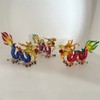 VIE Naturals Hand Blown Glass Sculpture, Dragon