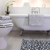 Allure Leopard Bath Sheet, 100% Cotton, Luxury Jacquard Print, Soft