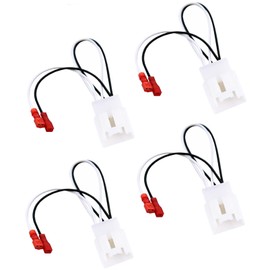SINGWAYS 72-5602 Car Replacement Door Speaker Wiring Harness Plug Connector for 2011-2021 Ford F-150 Fusion Escape Focus Bronco Mustang Mondeo MK4 Mazda 2 3 6 CX5 Cable Plug Speakers Harness - 4 PCS