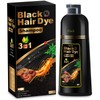 Hair Dye Shampoo 3 in 1 for Gray Hair, Herbal
