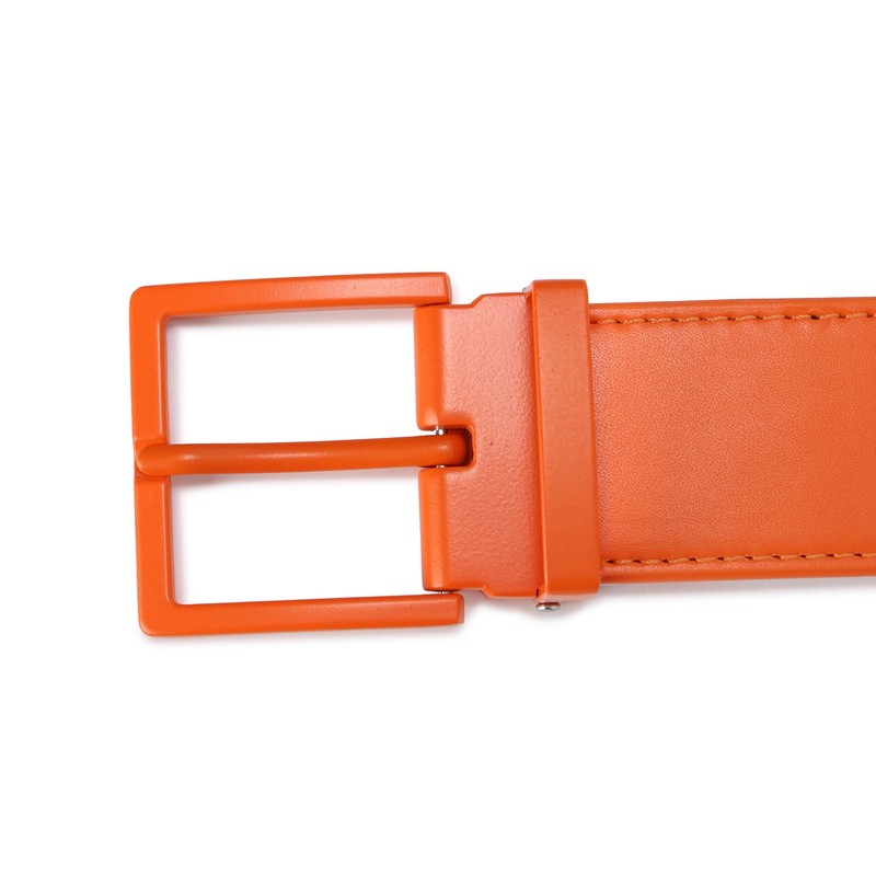 PUMA Golf Belt, TK Embossed Belt, Men's, ricky orange, Free