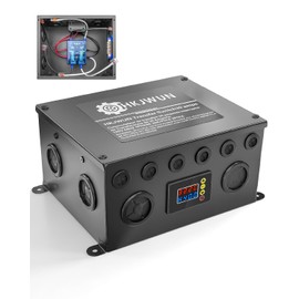 30 Amp Transfer Switch for RV, Metal Housing with Adjustable Delay Timer