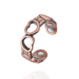 UtenoTureH copper rings for women, Copper, No Gemstone