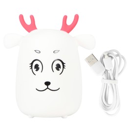Innovative Cute Deer shaped Silicone Night Light USB Rechargeable Pat Lights for Home Bedroom