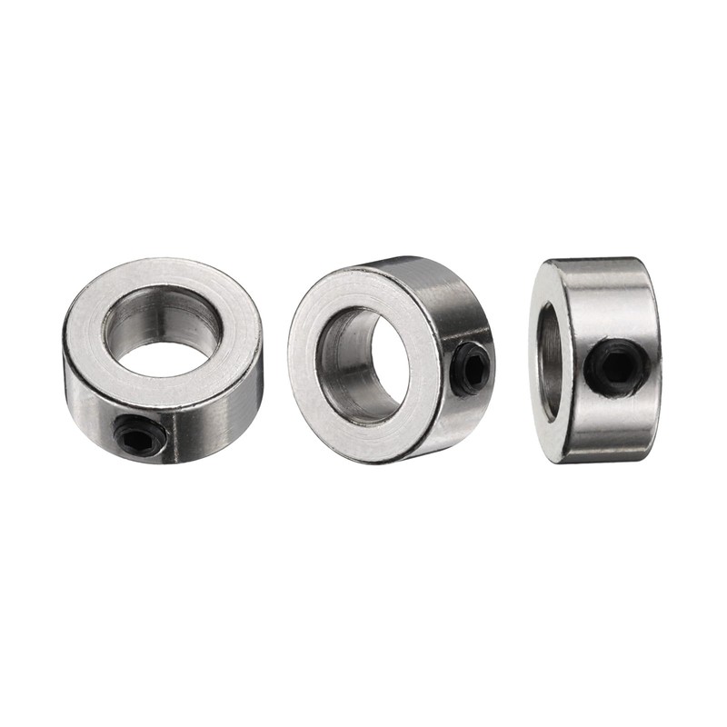QUARKZMAN 6 Pieces 6 mm Wave Lock Collar T6 Trapezoidal