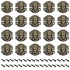 20Pcs Latch,Toggle Catch Latch Clasp,Jewelry Box Lock Buckle for Packaging,Gift