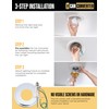 The Can Converter R1 Recessed Can Light Conversion Kit w/