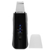 Face Skin Scrubber USB Rechargeable Peeling Machine Ultrasonic Exfoliating SkinCare(Black