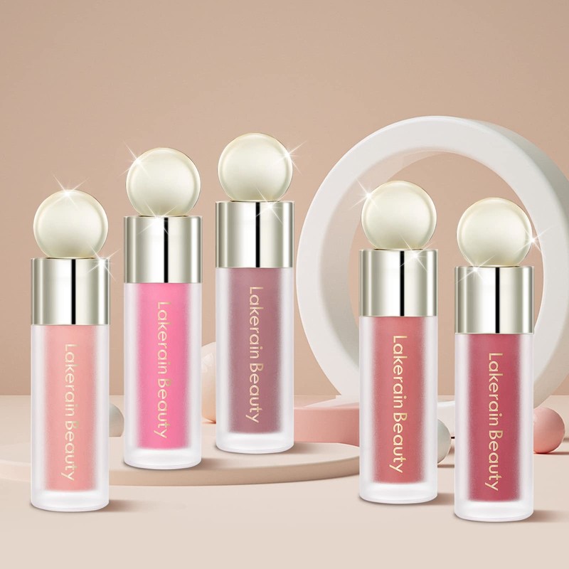 BEFIVECOK Liquid Blush, Natural Matte Velvet Finish, Soft Cream Liquid