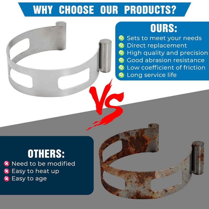 2.5" (63.5mm) Stainless Exhaust Tacking Band Clamp-On For Welding Fabrication