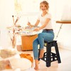 Korpai 18" Folding Step Stool for Adults and Kids Holds
