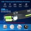 COSOOS LED Headlamp Rechargeable, Bright Head Lamp Flashlight, 1000 Lumen