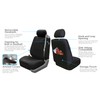 FH Group Front Set Cloth Car Seat Cover for Bucket