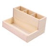 VILLFUL Retro Style Wooden Cosmetics Storage Box Makeup Storage Organizer