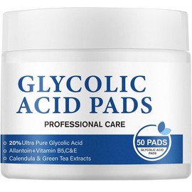 Discos Exfoliantes Con Ácido Glicólico Al 20% Para Rostro Y Cuerpo Discos Exfoliantes Con Vitaminas B5 C Y E Té Verde Caléndula Y Alantoína Reducen Líneas De Expresión Y Arrugas