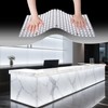 Jeogejin 4PCS Soft LED Backlight Sheet 24V 36W 6000K White,Single