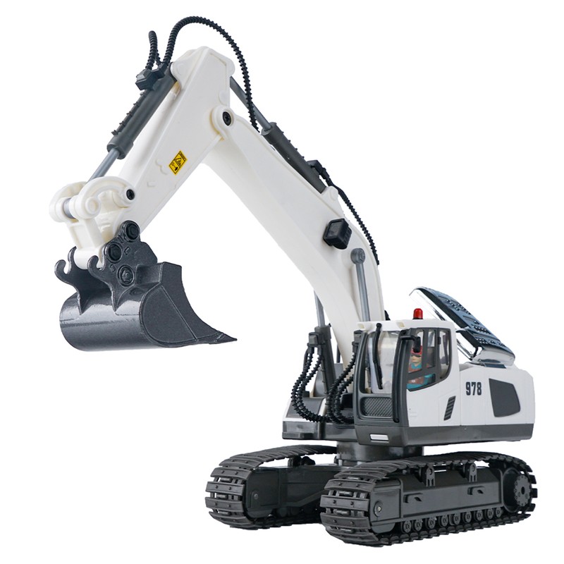 RC Excavator 1/20 2.4GHz 11CH RC Construction Truck Engineering Vehicles